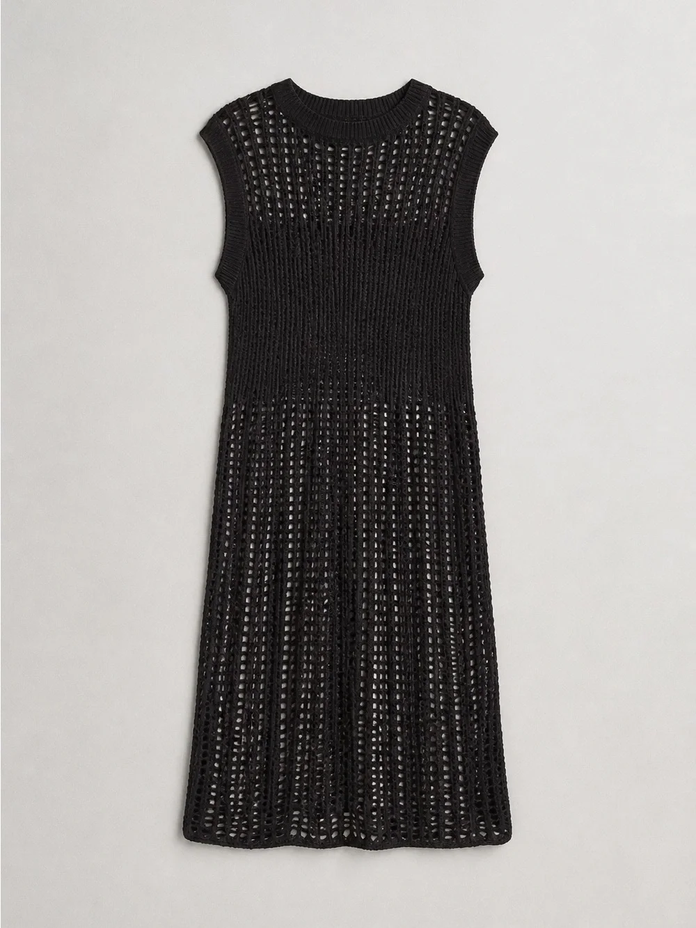 Do everything in love Black Crochet Swim Coverup